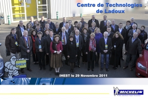 Promotion IHEST - Visite au Centre de recherche Michelin 29-11-11